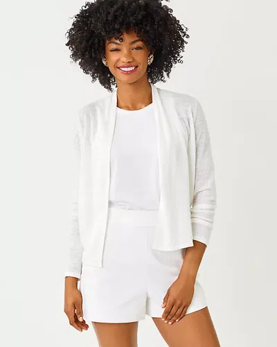 Lilly Pulitzer Faretta Cardigan In White