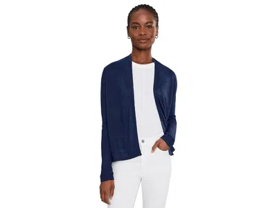 Lilly Pulitzer Faretta Cardigan Women's Clothing Low Tide Navy: Xxs In Blue