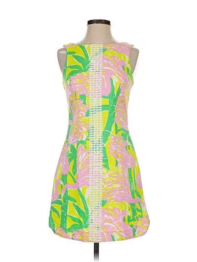 Pre-owned Lilly Pulitzer For Target Cocktail Dress In Green