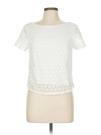 Pre-owned Lilly Pulitzer For Target Short Sleeve T-shirt In White