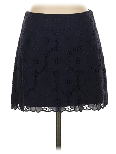 Pre-owned Lilly Pulitzer Formal Skirt In Blue