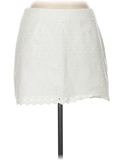 Pre-owned Lilly Pulitzer Formal Skirt In Ivory