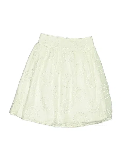 Pre-owned Lilly Pulitzer Formal Skirt In White
