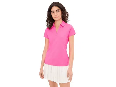 Lilly Pulitzer Frida Scallop Polo Upf 50 In Multi