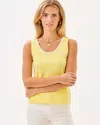 Lilly Pulitzer Gabbie Crochet Trimmed Knit Tank Top