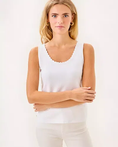 Lilly Pulitzer Gabbie Crochet Trimmed Knit Tank Top