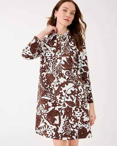 Lilly Pulitzer Gabi Mini Dress In Beachcomber Brown Spicy Socialite In Multi