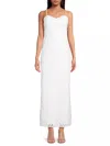 Lilly Pulitzer Gillian Lace Maxi Slip Dress In Resort White Butterfly Garden 3d La