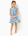 Lilly Pulitzer Kids' Girls Alexandra Cotton Dress In Multi Spring In Your Step