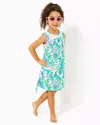 Lilly Pulitzer Girls Little Lilly Classic Shift Dress In Resort White Just A Pinch