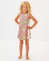 Lilly Pulitzer Girls Little Lilly Classic Shift Dress In Rousseau Pink Mane Character Energy