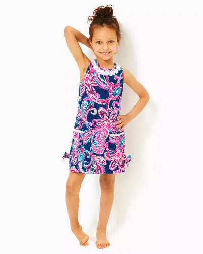 slim fit dress slacks Lilly Pulitzer NWT Shift Dress, Green/Pink Womens Size 4 main image 1