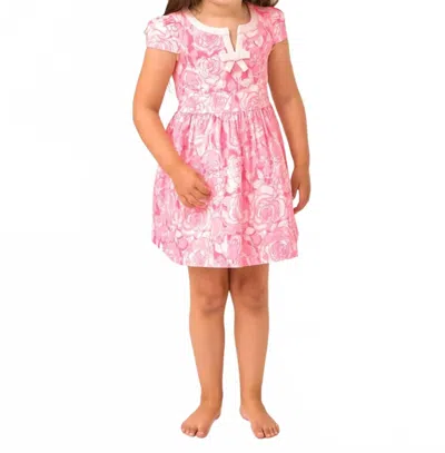 Lilly Pulitzer Louise Dress (toddler/little Kid/big Kid) Girl's Dress Confetti Pink Lil Rosanna : 3t Toddler