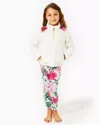 Lilly Pulitzer Girls Maia Legging In Coconut Safari Sanctuary