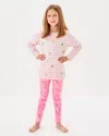Lilly Pulitzer Girls Maia Legging In Rousseau Pink Tulip To Tango