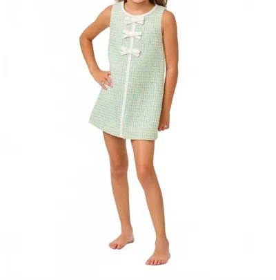 Lilly Pulitzer Kids' Girls Mini Aria Shift Dress In Gray