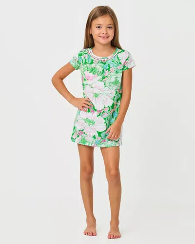 Lilly Pulitzer Kids' Girls Mini Cody Dress In Green