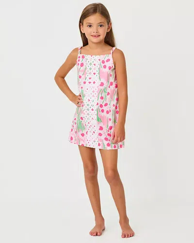 Lilly Pulitzer Babies' Girls Mini Delores Dress In Pink