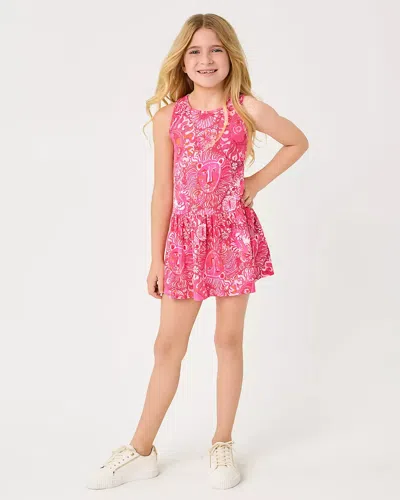 Lilly Pulitzer Kids' Girls Mini Dixi Dress In Pink
