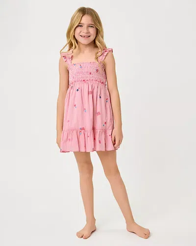 Lilly Pulitzer Girls Mini Hadly Dress In Pink