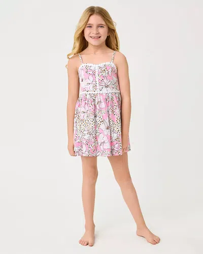 Lilly Pulitzer Girls Mini Haylan Dress In Pink