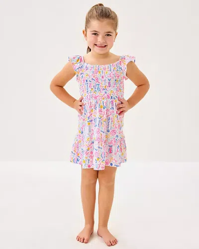 Lilly Pulitzer Girls Mini Jilly Cotton Dress