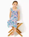 Lilly Pulitzer Girls Mini Jilly Midi Dress In Conch Shell Pink Rumor Has It