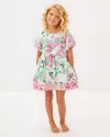 Lilly Pulitzer Girls Mini Knoxlie Dress In Multi Oversized Orchids On The Avenue Allover