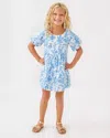 Lilly Pulitzer Girls Mini Knoxlie Dress In Resort White Tall Tales