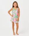 Lilly Pulitzer Girls Mini Loro Swing Dress In Multi