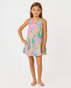 Lilly Pulitzer Girls Mini Loro Swing Dress In Pink
