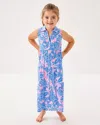 Lilly Pulitzer Girls Mini Riegan Maxi Dress In Blue