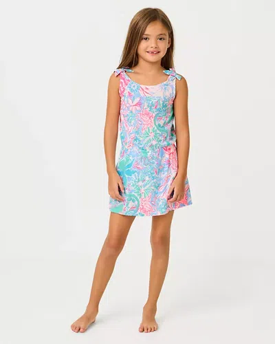 Lilly Pulitzer Girls Sundari Romper In Multi