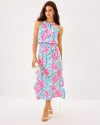 Lilly Pulitzer Gracelyn Halter Midi Dress In Multi