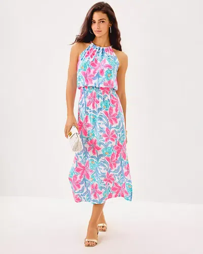 Lilly Pulitzer Gracelyn Halter Midi Dress