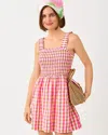 Lilly Pulitzer Hadly Skirted Romper In Red