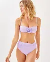 Lilly Pulitzer Harlan Bikini Top In Water Hyacinth