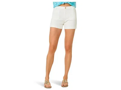 Lilly Pulitzer Harleen High-rise Shorts In White