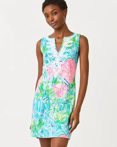 Lilly Pulitzer Harper Shift Dress In Blue