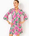 Lilly Pulitzer Hayes Mini Dress In Conch Shell Pink Koala La La In Conch Shell Pink Koala La La