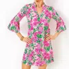 Lilly Pulitzer Hayes Mini Dress In Conch Shell Pink Koala La La In Multi