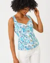 Lilly Pulitzer Hellar Linen Vest In Multi