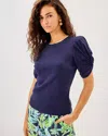 Lilly Pulitzer Igby Knit Top In Blue
