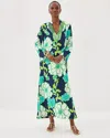 Lilly Pulitzer Irella Maxi Caftan Dress In Green