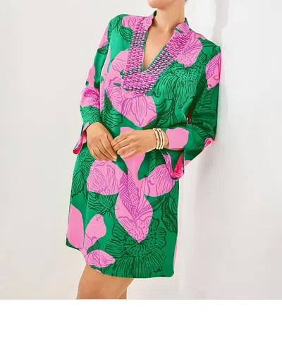 Lilly Pulitzer Irella Sunset Shadows Caftan Dress In Kitts Green In Multi