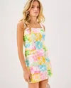 Lilly Pulitzer Isleen Skirted Romper In Multi
