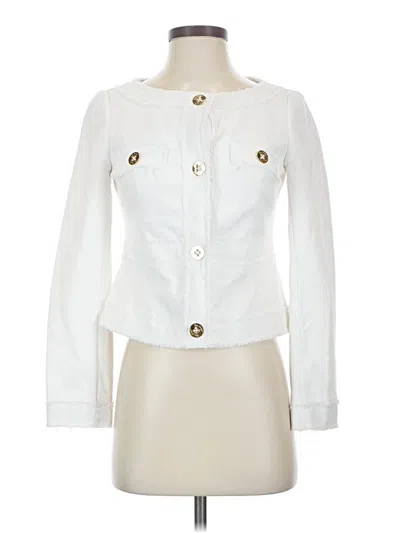 Pre-owned Lilly Pulitzer Jacket In White