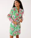 Lilly Pulitzer Janine Pajama Robe In Green
