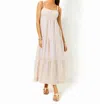 Lilly Pulitzer Javanne Linen Maxi Dress In Lilac Opal Island Secrets Stripe