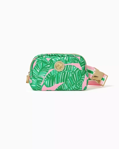 Lilly Pulitzer Jeanie Belt Bag In Green